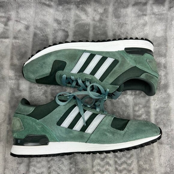 adidas Originals Mens Zx 700 Shoes Sneakers Size 12 Green 3 Stripes - Picture 5 of 8